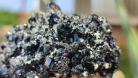 Natural Schorl Black Tourmaline Specimens x 6 From Erongo, Namibia - Toprock Gemstones and Minerals 
