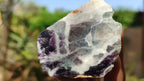 Polished One Side Polished Watermelon Fluorite Pieces  x 12 From Uis, Namibia - Toprock Gemstones and Minerals 