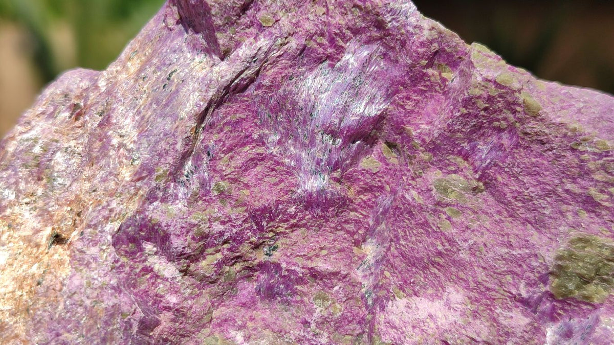 Natural Rough Stichtite & Serpentine Specimens x 6 From Barberton, South Africa - Toprock Gemstones and Minerals 