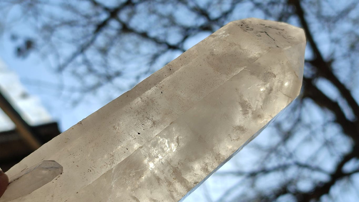 Natural Large Quartz Crystals  x 2 From Southern Africa - Toprock Gemstones and Minerals 