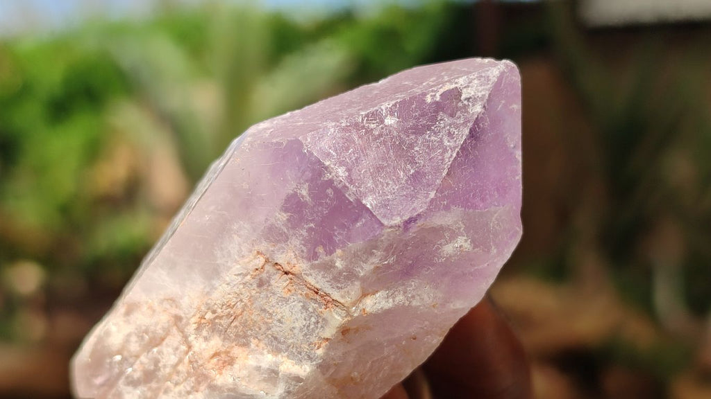 Natural Jacaranda Amethyst Crystals x 35 From Zambia - Toprock Gemstones and Minerals 