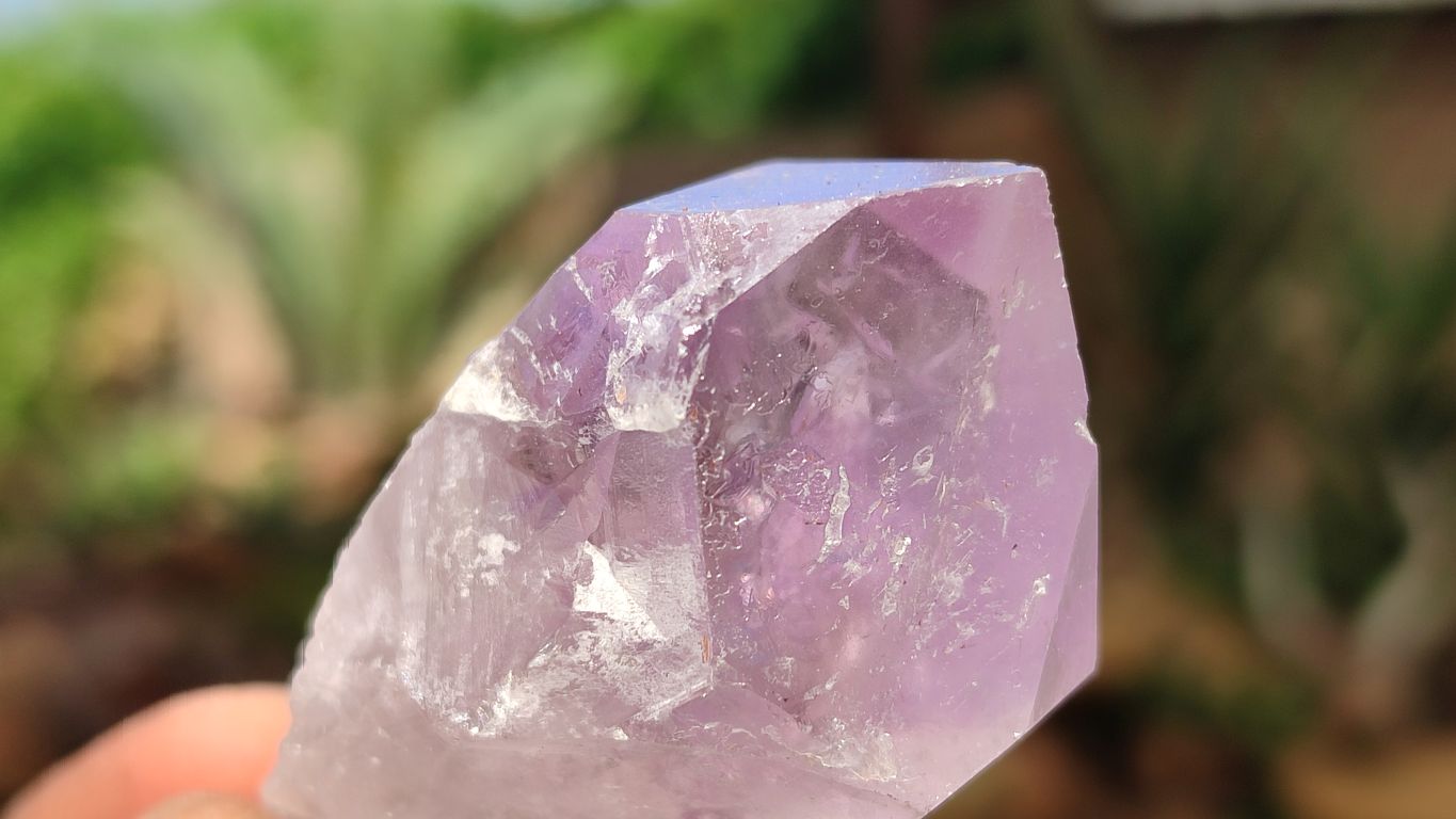 Natural Jacaranda Amethyst Crystals x 35 From Zambia - Toprock Gemstones and Minerals 