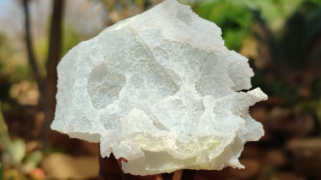 Natural Etched Blue Chalcedony Specimens  x 6 From Nsanje, Malawi - Toprock Gemstones and Minerals 