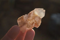 Natural Pink Hematoid Candle Quartz Crystals  x 35 From Madagascar - Toprock Gemstones and Minerals 