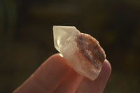 Natural Pink Hematoid Candle Quartz Crystals  x 35 From Madagascar - Toprock Gemstones and Minerals 