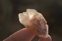Natural Pink Hematoid Candle Quartz Crystals  x 35 From Madagascar - Toprock Gemstones and Minerals 