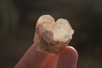 Natural Pink Hematoid Candle Quartz Crystals  x 35 From Madagascar - Toprock Gemstones and Minerals 