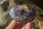 Polished Dream Amethyst Galet / Palm Stones x 12 From Madagascar - Toprock Gemstones and Minerals 