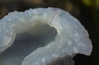 Natural Etched Blue Chalcedony Specimens  x 3 From Nsanje, Malawi - Toprock Gemstones and Minerals 