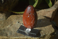 Polished Red Jasper Standing Free Forms  x 3 From Southern Africa - Toprock Gemstones and Minerals 