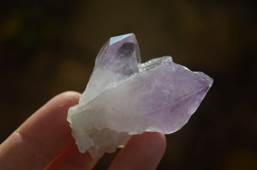 Natural Jacaranda Amethyst Crystals x 35 From Mumbwe, Zambia - Toprock Gemstones and Minerals 