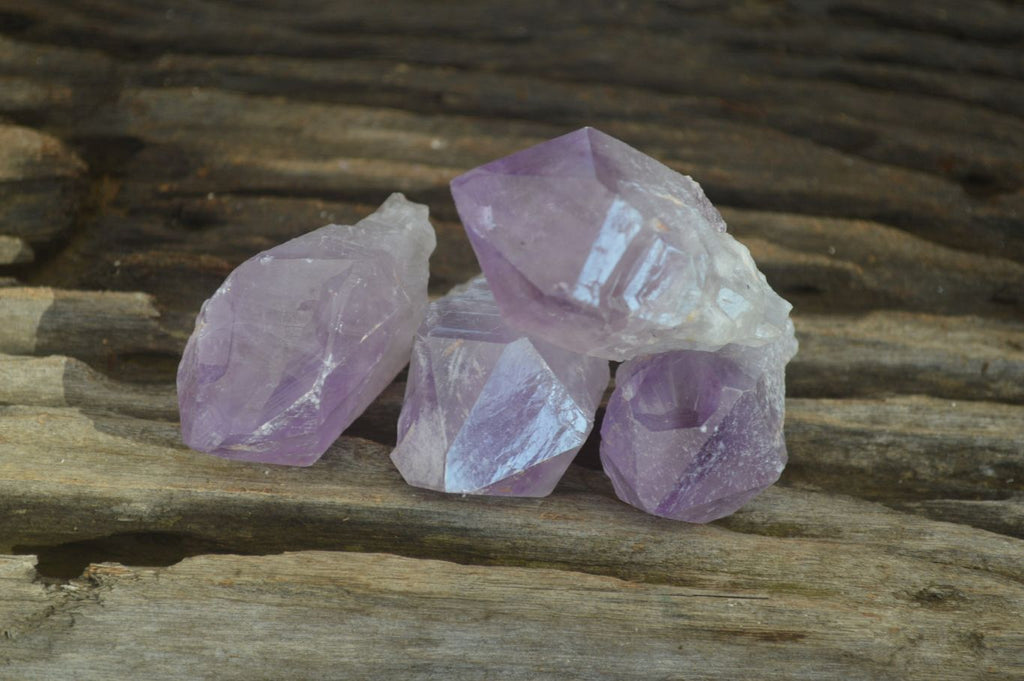 Natural Jacaranda Amethyst Crystals x 35 From Mumbwe, Zambia - Toprock Gemstones and Minerals 
