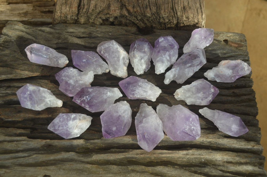 Natural Jacaranda Amethyst Crystals x 35 From Mumbwe, Zambia - Toprock Gemstones and Minerals 