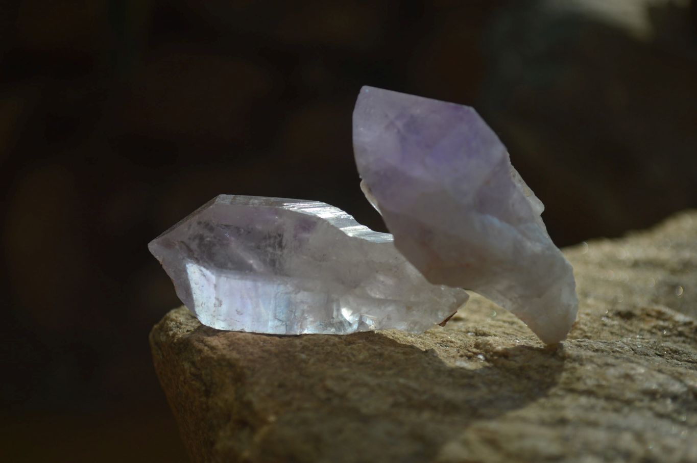 Natural Jacaranda Amethyst Crystals x 35 From Mumbwe, Zambia - Toprock Gemstones and Minerals 