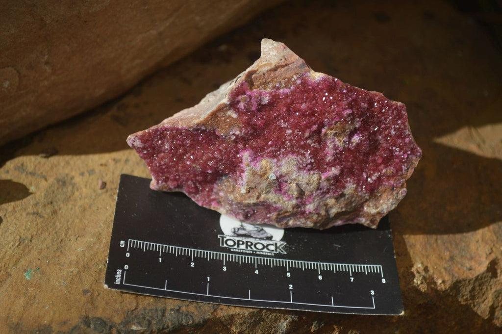 Natural Pink Salrose Cobaltion Dolomite Specimens x 6 From Kakanda, Congo - Toprock Gemstones and Minerals 