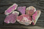 Natural Pink Salrose Cobaltion Dolomite Specimens x 6 From Kakanda, Congo - Toprock Gemstones and Minerals 