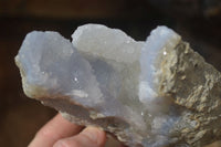 Natural Blue Lace Agate Geode Specimens  x 5 From Nsanje, Malawi - Toprock Gemstones and Minerals 