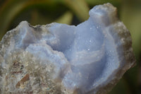 Natural Blue Lace Agate Geode Specimens  x 5 From Nsanje, Malawi - Toprock Gemstones and Minerals 