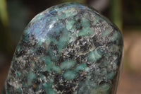 Polished Rare Emerald Mica In Matrix Standing Free Forms x 1 From Mutoko, Zimbabwe - Toprock Gemstones and Minerals 