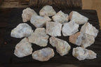 Natural Rough Dendritic White Opal Specimens  x 24 From Namibia - Toprock Gemstones and Minerals 