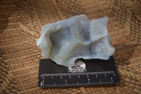 Natural Etched Blue Chalcedony Specimens  x 12 From Nsanje, Malawi - Toprock Gemstones and Minerals 