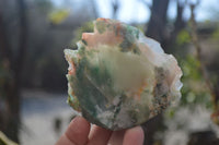 Natural Green Jade Cobbed Specimens x 12 From Swaziland