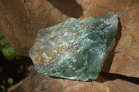Natural Green Jade Cobbed Specimens x 12 From Swaziland