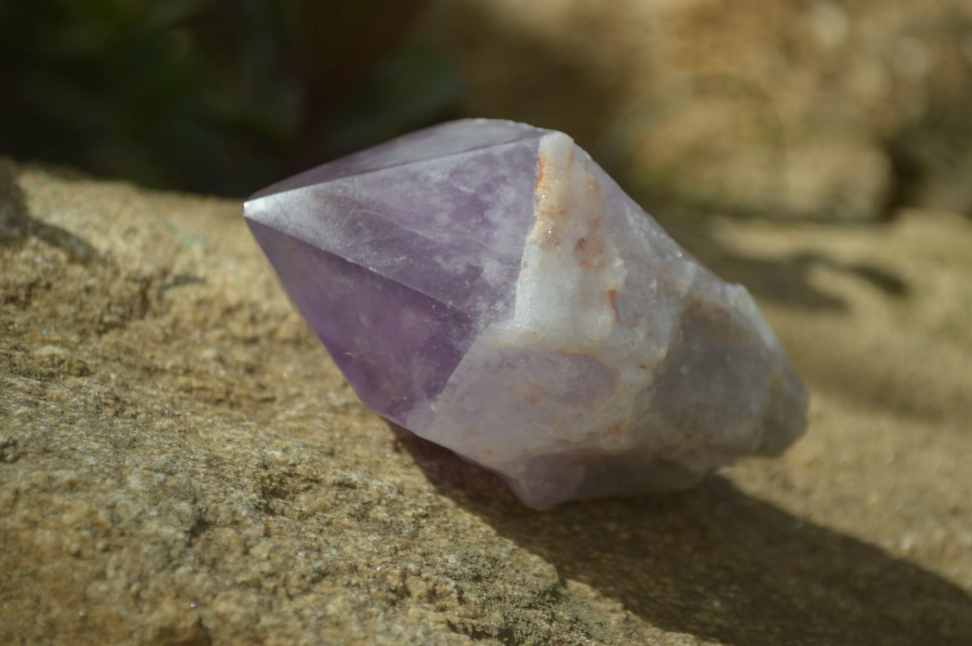 Polished Jacaranda Amethyst Crystals x 6 From Mumbwe, Zambia - Toprock Gemstones and Minerals 