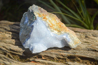 Natural Blue Lace Agate Geode Specimens  x 3 From Nsanje, Malawi - Toprock Gemstones and Minerals 