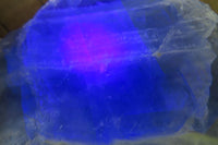 Polished One Side Polished Watermelon Fluorite Pieces  x 3 From Uis, Namibia - Toprock Gemstones and Minerals 