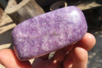Polished Purple Lepidolite Free Forms  x 5 From Zimbabwe - Toprock Gemstones and Minerals 