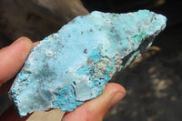 Natural Drusy Chrysocolla Dolomite Specimens x 4 From Likasi, Congo - Toprock Gemstones and Minerals 