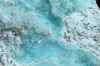 Natural Drusy Chrysocolla Dolomite Specimens x 4 From Likasi, Congo - Toprock Gemstones and Minerals 