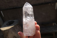 Polished Clear Quartz Crystal Points x 6 From Madagascar - Toprock Gemstones and Minerals 