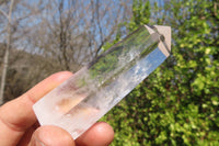 Polished Clear Quartz Crystal Points x 6 From Madagascar - Toprock Gemstones and Minerals 