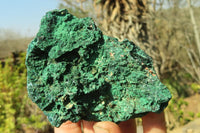 Natural Chatoyant Silky Malachite Specimens  x 6 From Kasompe, Congo - Toprock Gemstones and Minerals 