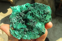 Natural Chatoyant Silky Malachite Specimens  x 6 From Kasompe, Congo - Toprock Gemstones and Minerals 