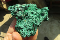 Natural Chatoyant Silky Malachite Specimens  x 6 From Kasompe, Congo - Toprock Gemstones and Minerals 