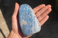Polished Blue Spotted Spinel Quartz Standing Free Forms x 2 From Madagascar - Toprock Gemstones and Minerals 