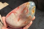 Polished Polychrome Jasper Standing Free Forms  x 2 From Mahajanga, Madagascar - Toprock Gemstones and Minerals 