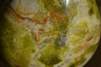 Polished Green Opal Standing Free Form  x 1 From Antsirabe, Madagascar - Toprock Gemstones and Minerals 