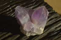 Natural Jacaranda Amethyst Clusters x 6 From Mumbwa, Zambia - Toprock Gemstones and Minerals 