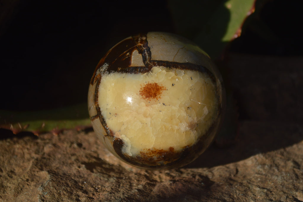 Polished Septeria (Calcite & Aragonite) Spheres x 6 From Madagascar - Toprock Gemstones and Minerals 