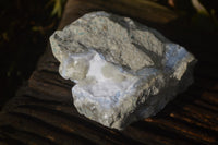 Natural Blue Lace Agate Geode Specimens  x 4 From Nsanje, Malawi - Toprock Gemstones and Minerals 