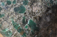 Polished Rare Emerald Mica In Matrix Standing Free Forms x 1 From Mutoko, Zimbabwe - Toprock Gemstones and Minerals 