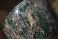 Polished Rare Emerald Mica In Matrix Standing Free Forms x 1 From Mutoko, Zimbabwe - Toprock Gemstones and Minerals 