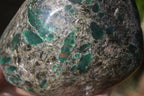 Polished Rare Emerald Mica In Matrix Standing Free Forms x 1 From Mutoko, Zimbabwe - Toprock Gemstones and Minerals 