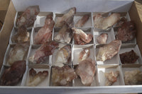 Natural Red Hematoid Quartz Specimens x 24 From Karoi, Zimbabwe - Toprock Gemstones and Minerals 