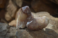 Natural Red Hematoid Quartz Specimens x 24 From Karoi, Zimbabwe - Toprock Gemstones and Minerals 