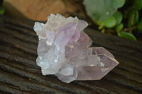 Natural Jacaranda Amethyst Clusters x 6 From Mumbwa, Zambia - Toprock Gemstones and Minerals 
